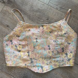 SHEIN Multicolor Floral Camisole Top